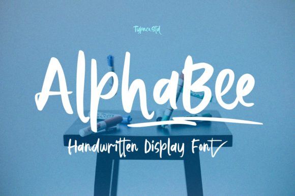 AlphaBee: A Handwritten Font That Brings Charm to Every Project