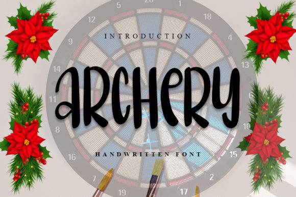 Archery Font for Campaign Creatives