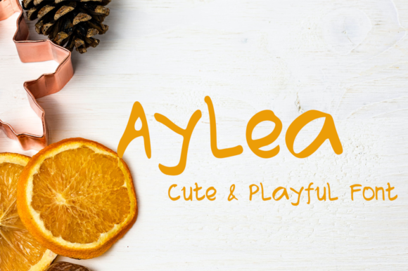 Aylea: A Playful Handwritten Font for Creative Branding
