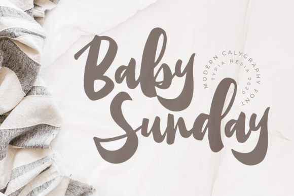 Baby Sunday: A Stylish Handwritten Font for Web Design