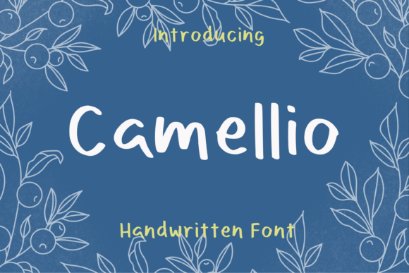 Camellio: A Versatile Handwritten Font for Editorial Design