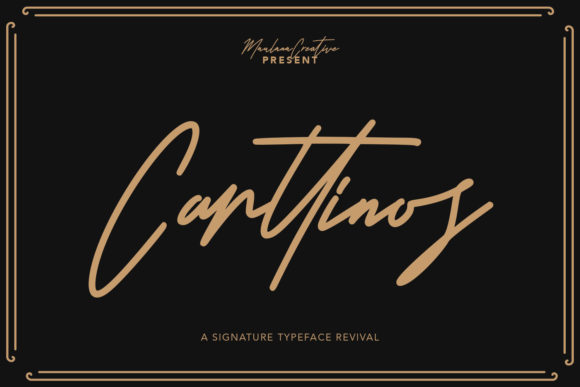 Carttinos: A Script Font for Modern Branding
