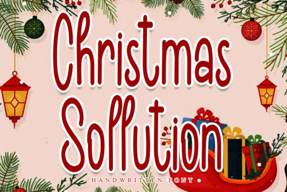 Christmas Solution: A Typography Powerhouse for Holiday Campaigns