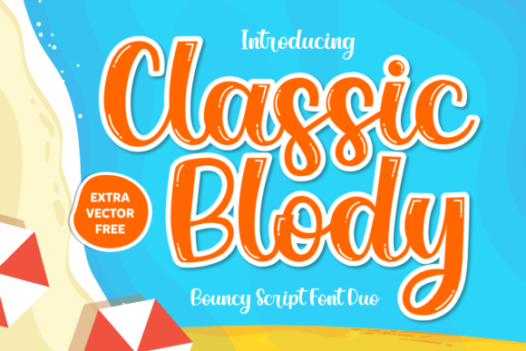 Classic Blody: A Script Font for Timeless Branding