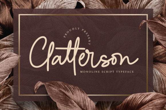 Clatterson: A Versatile Script Font for Modern Campaigns