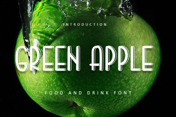 Green Apple Font for Campaign Creatives