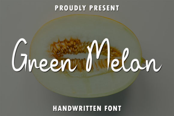 Green Melon Font for Web Design and Branding