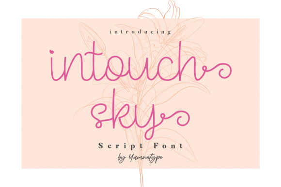 Intouch Sky Font for Eye-Catching Brand Content