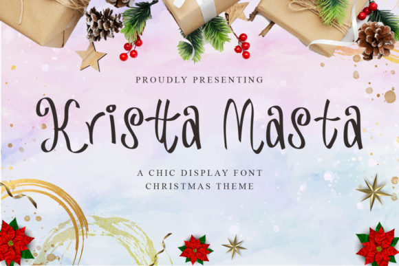 Kristta Masta: A Playful Handwritten Font for Editorial Design