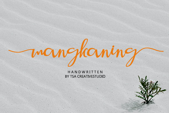 Mangkaning: A Handwritten Font That Elevates Web Design