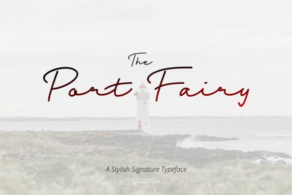 Port Fairy: A Stylish Script Font for Modern Brand Campaigns
