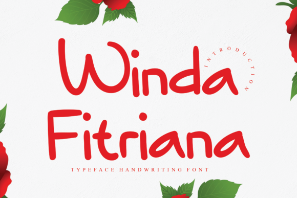 Winda Fitriana: A Handwritten Font for Editorial Elegance